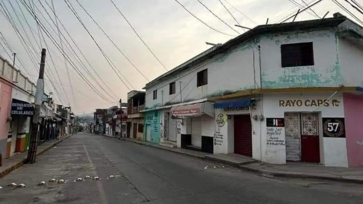 calle vacia